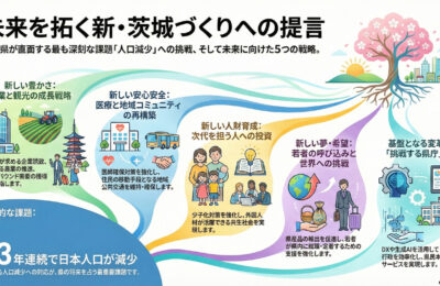 「未来を拓く新たな茨城づくり調査特別委員会」において、村本修司議員の発言が最終報告に反映